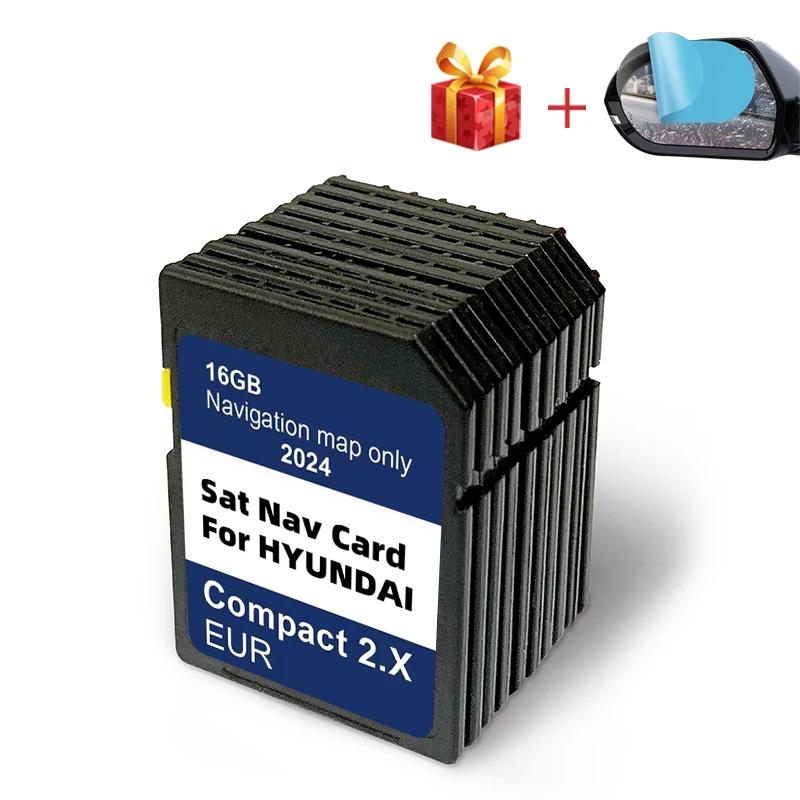  H1/i20/Santa Fe/Grand Santa Fe/Tucson 2025 ׺̼ GEN2 ý SD ī 16GB GPS  Ʈ   Sat Nav